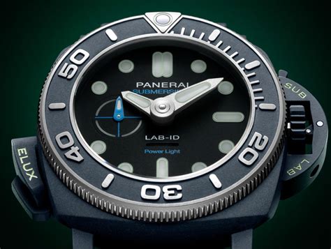 panerai elab-id|panera submersible elux lab.